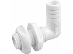 Acessório thru-hull ATTWOOD Thru Hull 90 Degrees Branco