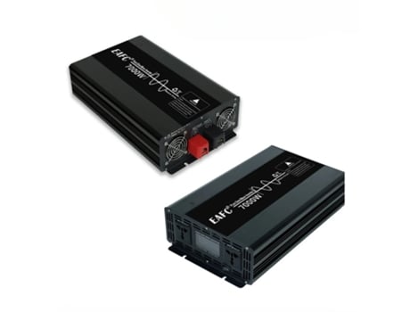 7000w Amorfo Inversor De Energia Para Carro De Onda Senoidal Pura De 12 V A 220 V Para Carro, Veículos, Caminhões, Acampamento Eafc