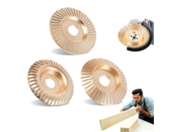 Disco De Entalhe Em Madeira 4 Polegadas Para Esmerilhadeira Angular, Feito De Aço Carbono Alta Qualidade, Compatível Com