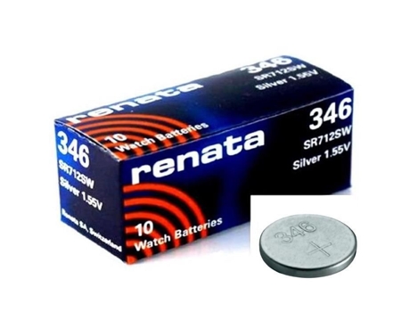 RENATA 346 10 Baterias de Relógio Sr712Sw