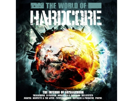 Cd The World Of Hardcore - The Inferno Of Armageddon Pink Revolver