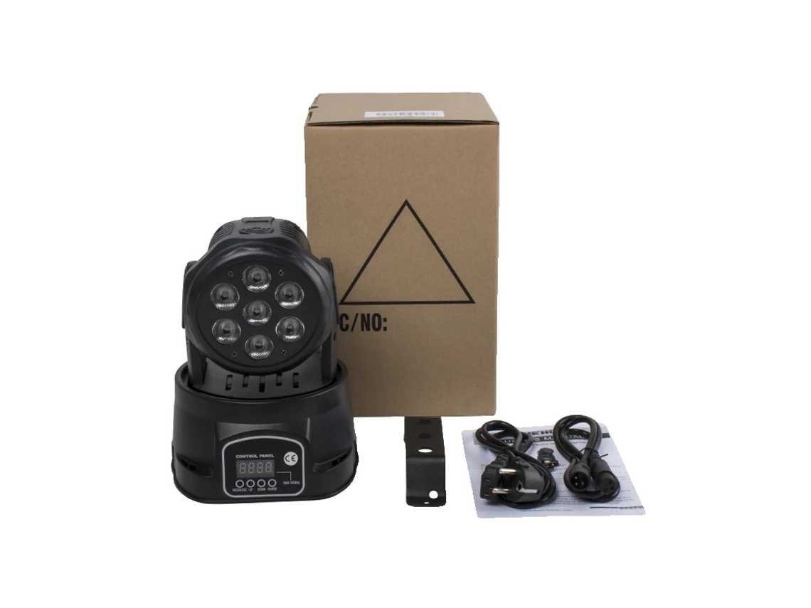 Efeito De Iluminação De Palco, Potência De 84w, Pan/tilt De 540 Graus,7x12,plug Eu Oem
