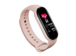 Pulseira Rastreadora De Condicionamento Físico M6 Com Monitor De Frequência Cardíaca E Pressão Arterial Ip67 Ly Ebike