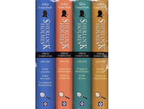 Livro Obras Completas De Sherlock Holmes de Arthur Conan Doyle (Espanhol)