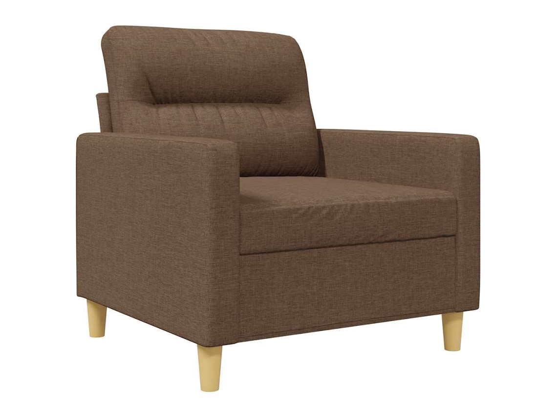 Sofa Chair, Sofa Chairs Vidaxl Marrom Tecido (n/a)