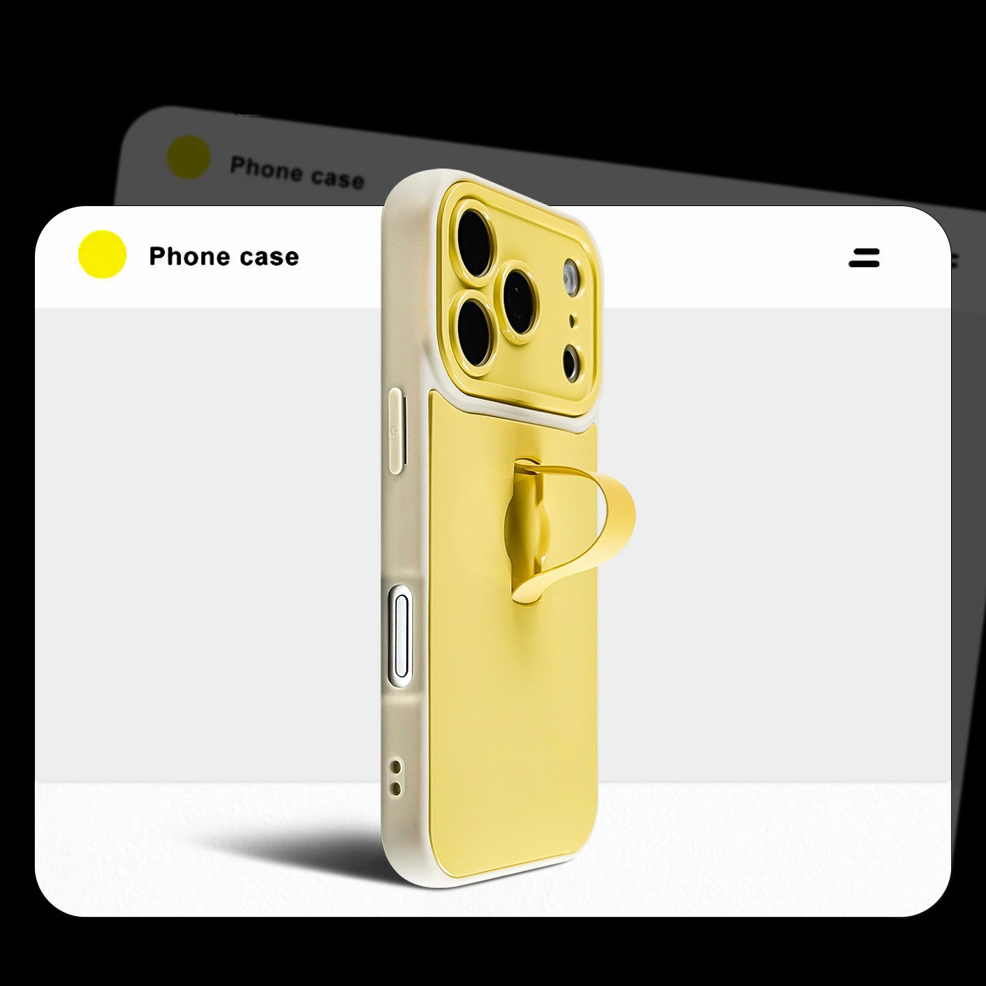 Capa Protetora Híbrida Deluxe Grip Armor Para Iphone 15 Pro Max, Feita De Silicone Macio.