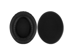 Set 2 Almofadas Zruxe Para Auscultadores Sennheiser Hd418-hd449 Over-ear (pele Ecológica, Espuma De Memória)