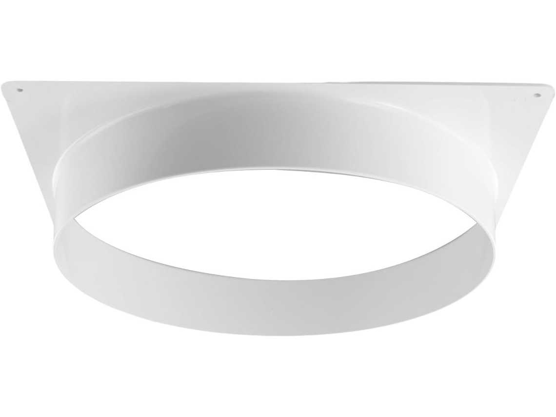 Flange De Plástico Para Conexão Tubos Ventilação Hvac, Incluindo Instalações Exaustores E Coifas Cozinha Com
