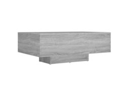 Mesa de centro Cinzento Sonoma Madeira Derivados MAISON EXCLUSIVE 85x55x31 cm