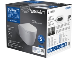 DURAVIT Me By Starck Wc Suspenso Conjunto DURAVIT Rimless Compacto