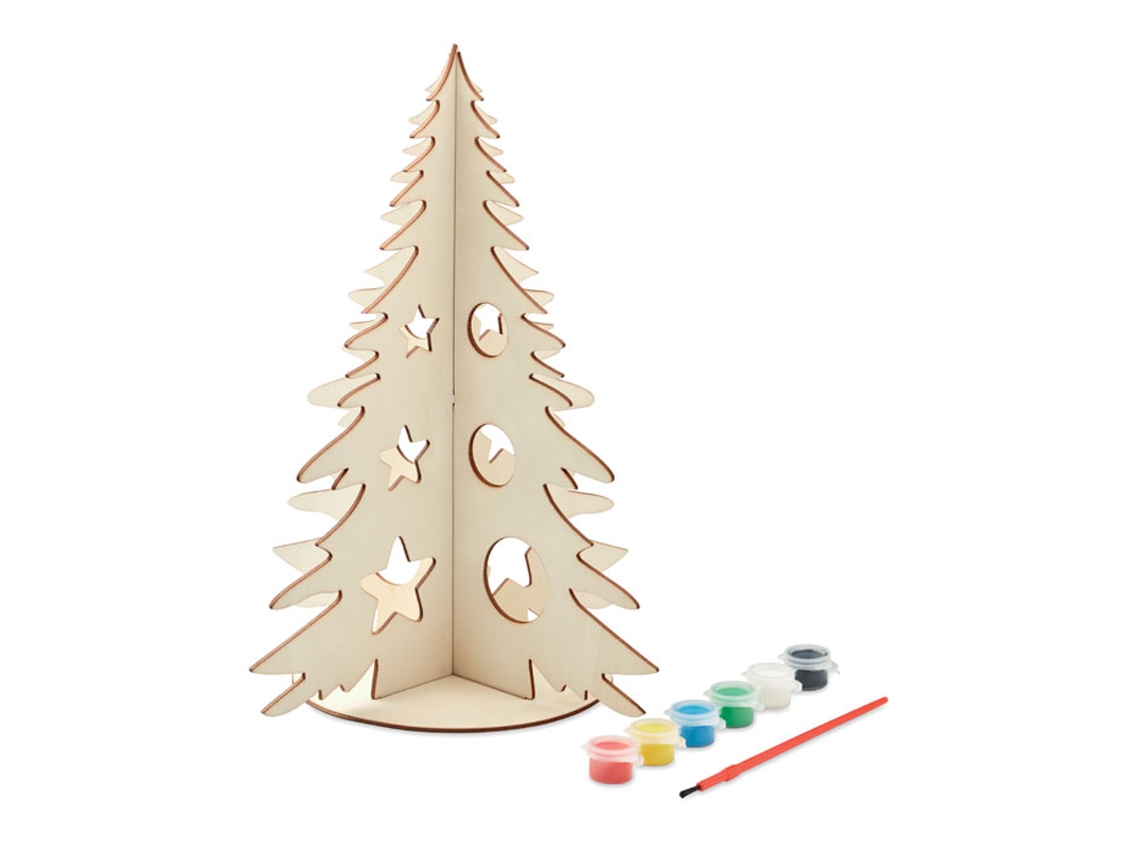 Árbol de Navidad de Madera Diy MIDOCEAN