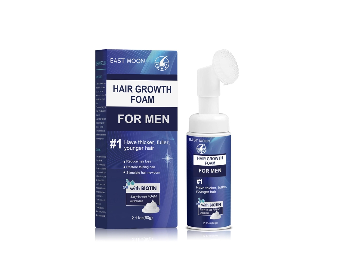 Espuma Aumento Volume Cabelo Masculino