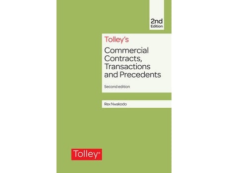 Livro tolley's commercial contracts, transactions and precedents de rex nwakodo (inglês)