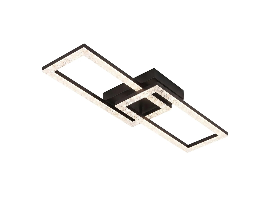 Lâmpada de Teto TOOLIGHT G155 c Black Led
