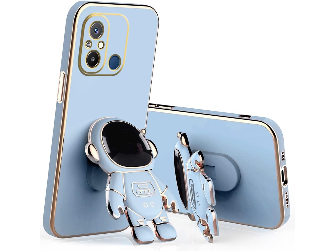 Capa Revestimento Astronauta Padrão para Xiaomi Redmi 12C HONGWE. Multicor