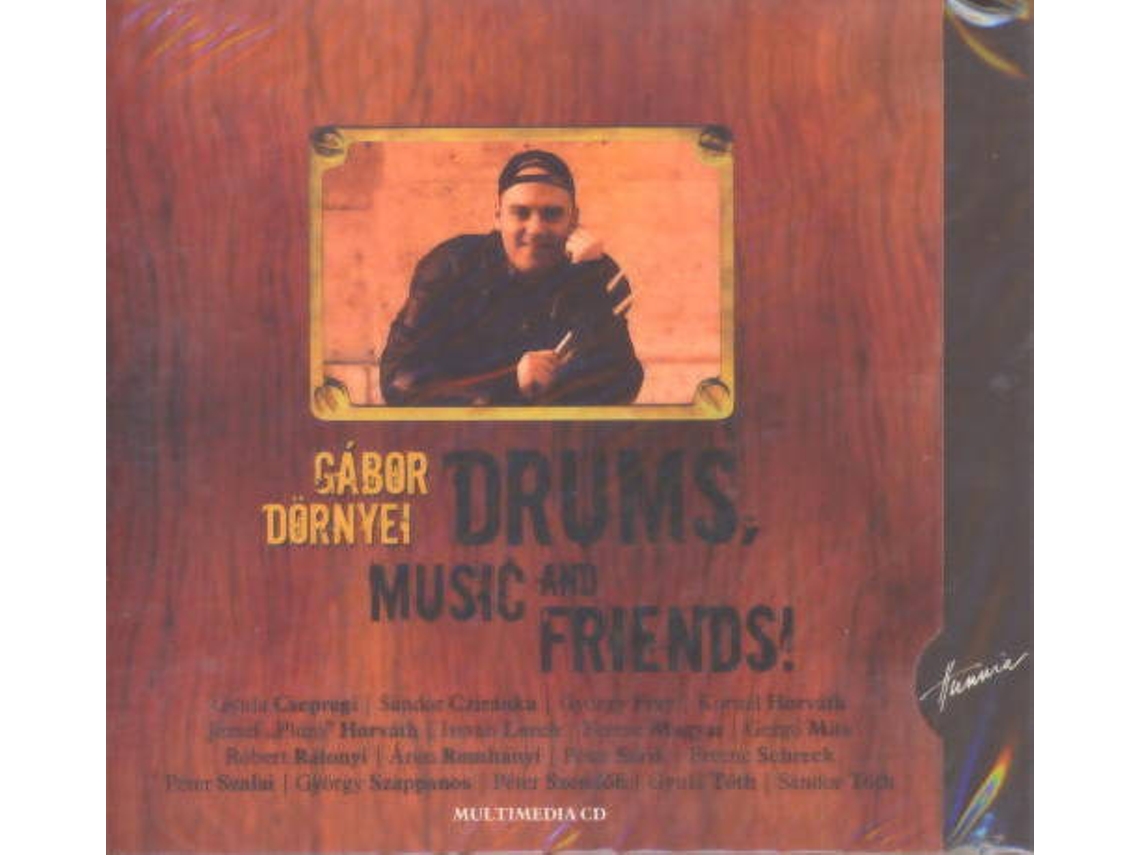 CD Gábor Dörnyei - Drums Solo II Swinging With Doors (1CDs)