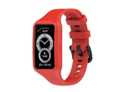 Pulseira Universal De Silicone Integrada Para Huawei Band 7 / 6 Pro / 6 / Honor Band 6