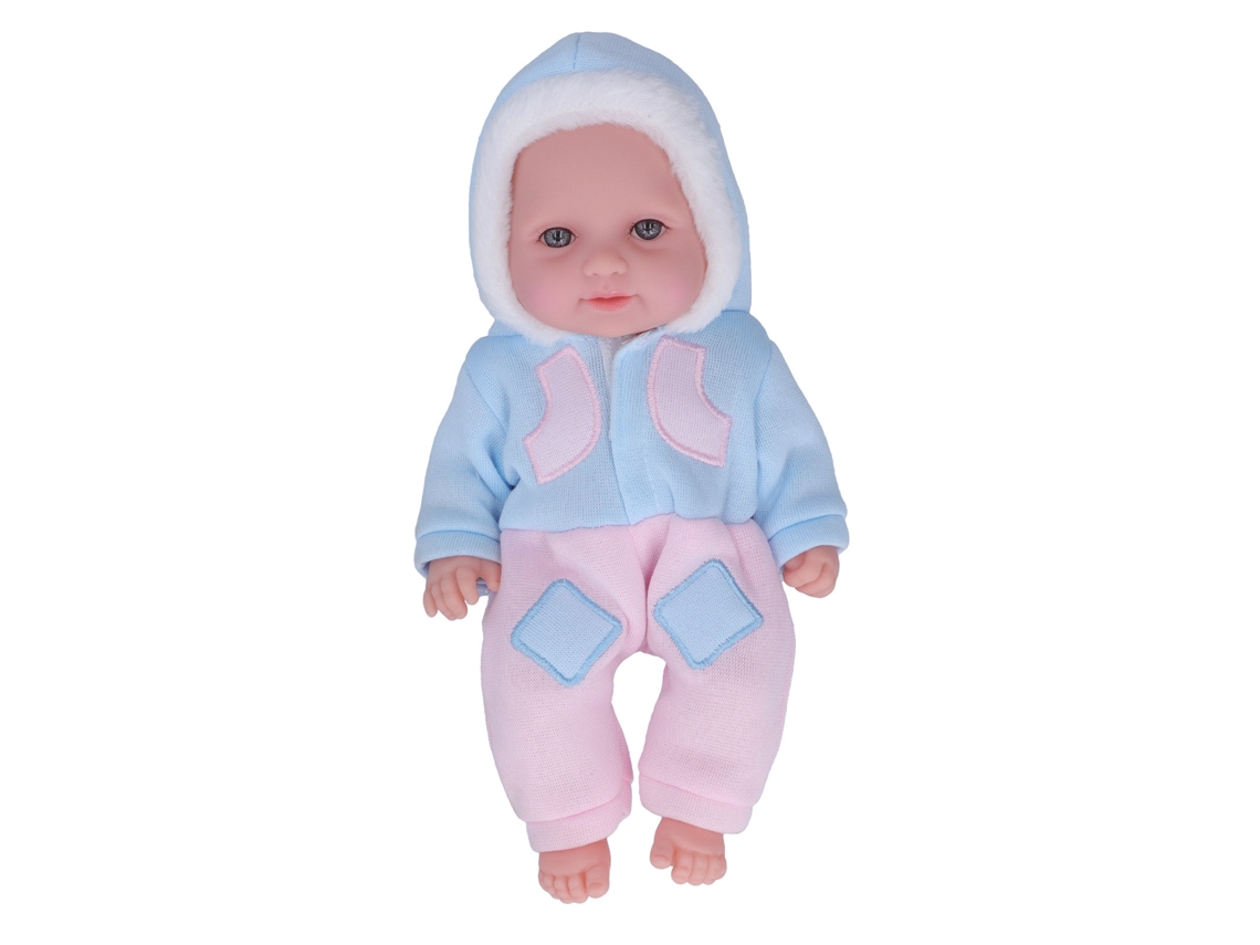 Boneca Reborn de 2026, 28 cm (11 polegadas), com articulações móveis, corpo macio e roupas fofas.