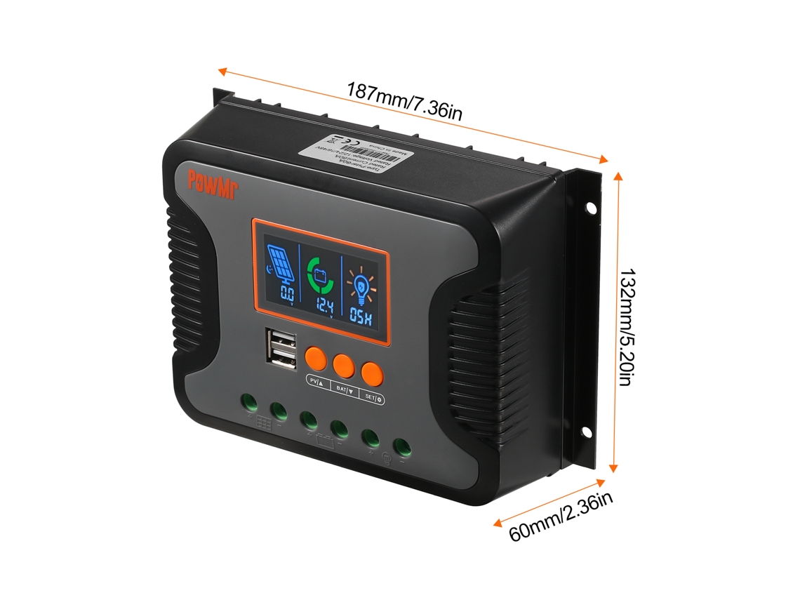 Carregador de Bateria de Lítio 100-240V com Carcaça de Injeção e 8 Proteções S/MARCA