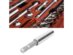 Adaptador De Parafusadeira Neumática De Chave Hexagonal De Aço Crv Com Ímã (5 Peças)