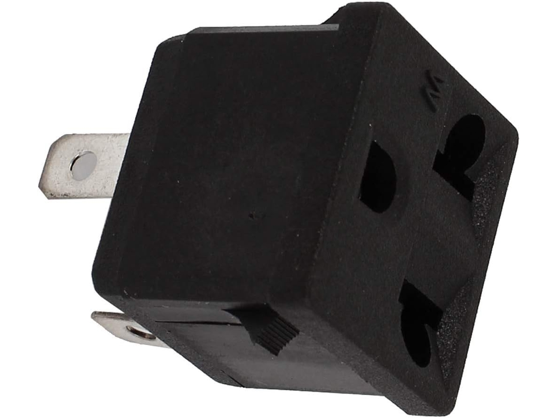 Tomada CHABERLU AC 125V/15A, 250V/10A, 3 Pinos