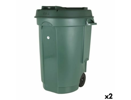 Caixote Do Lixo com Rodas EDA 110 L 110 L