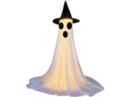 Decoração Fantasmagórica E Iluminada Para Varanda Externa |