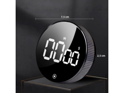 Temporizador de cozinha digital com visor LED MDUG