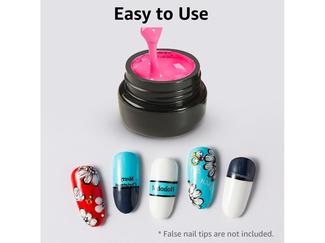 8ml Gel De Unha Com Caneta 3d Decoração Esmalte Gel 12 Cores Para Unhas Acrílicas Ferramentas De Unha