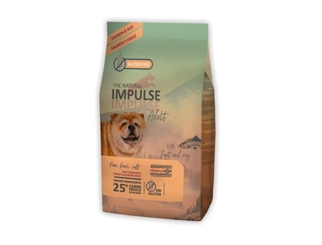 Ração seca para cães NATURAL IMPULSE Salmão Saco de 12 kg