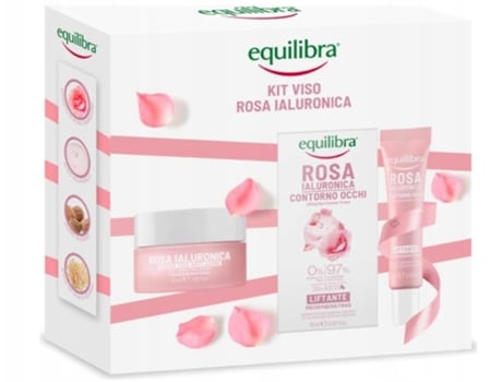 Rose Skincare Set Face Cream 50ml Eye Cream 15ml Equilibra