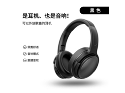 Lurelia Auscultadores Bluetooth Bluetooth 5.4 1100 Mah Preto