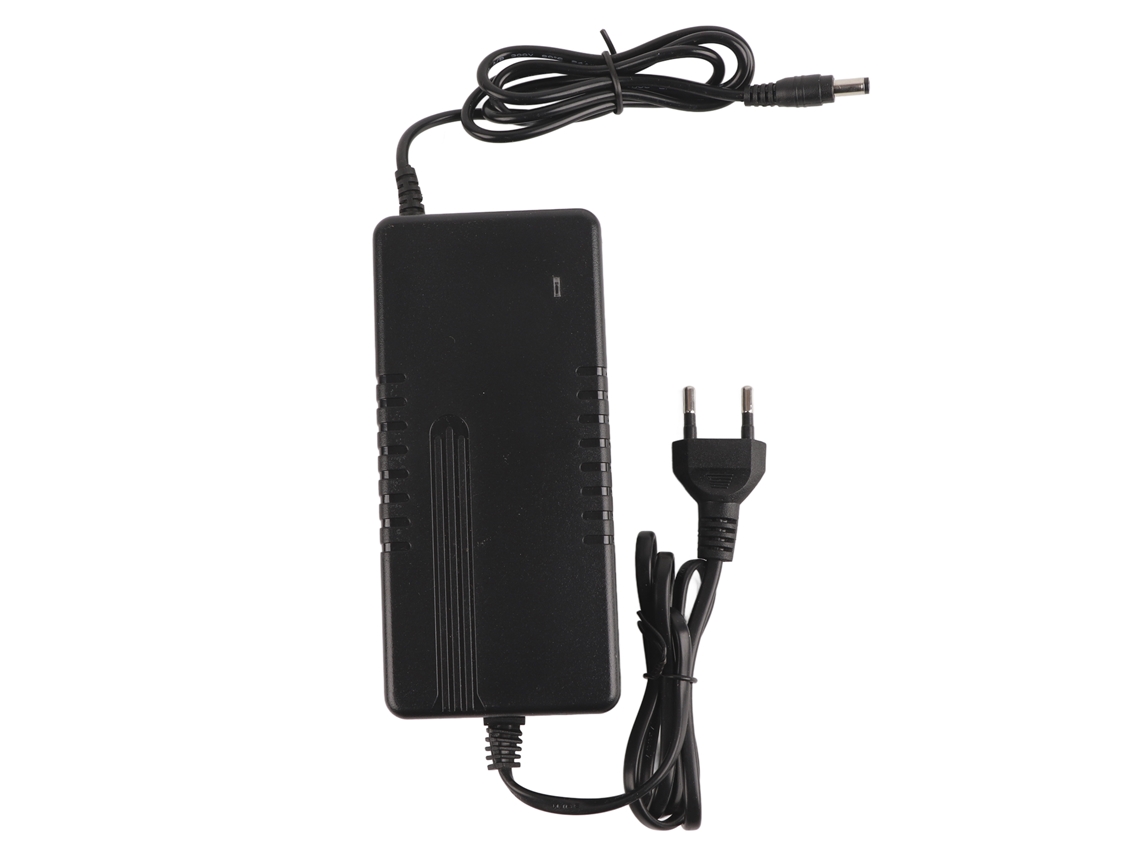 Carregador de Bateria de Lítio 54.6v/2a Adaptador de Energia Plug 5.5mm com Proteção Inteligente