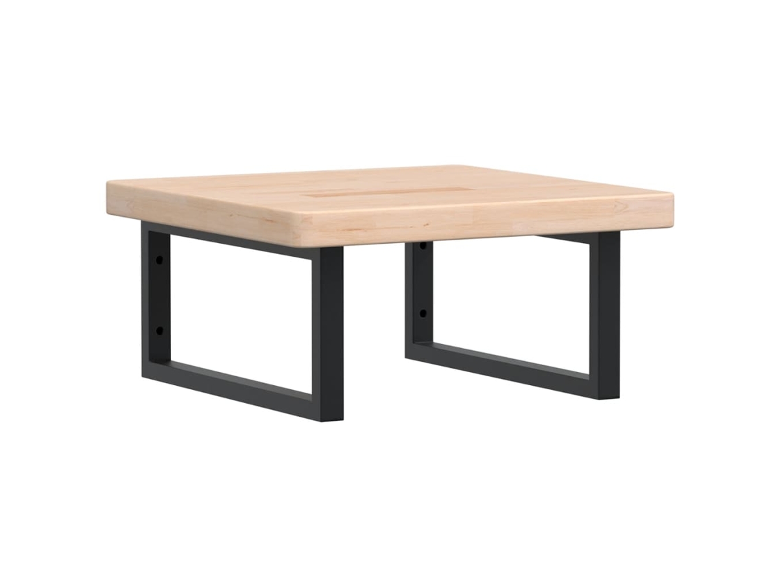 Basin Shelf, Basin Shelves Vidaxl Marrom Madeira De Carvalho (50 X 50 X 4 Cm)