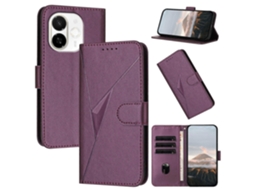Capa De Couro Com Fecho De Fivela Triangular Para Tecno Spark 30c 5g / Pop 9 5g