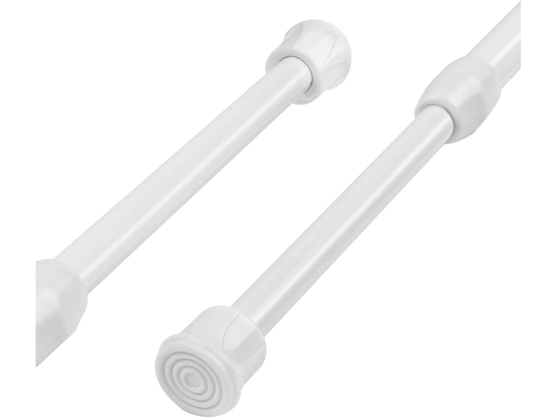 Varão Extensível Para Cortina, 2 Unidades De 30, 50 Cm, Antiderrapante, Sem Necessidade De Furar, Para Cortinas(30, 35 Cm)