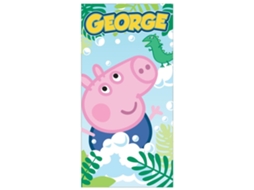 Toalha De Microfibra Peppa Pig George 140x70 Cm 87190