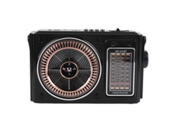 Rádio portátil AM/FM LAXISCREED com Bluetooth de banda completa
