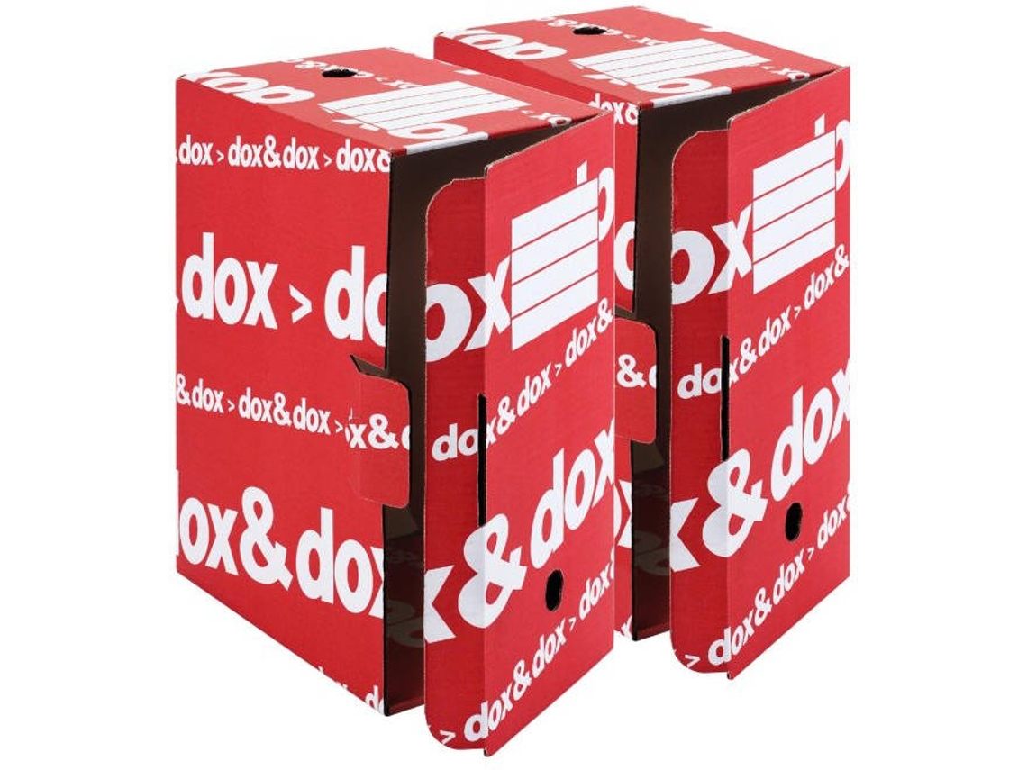 Arquivador para Dossiers REXEL 1600174 (Vermelho - 46.5cm)
