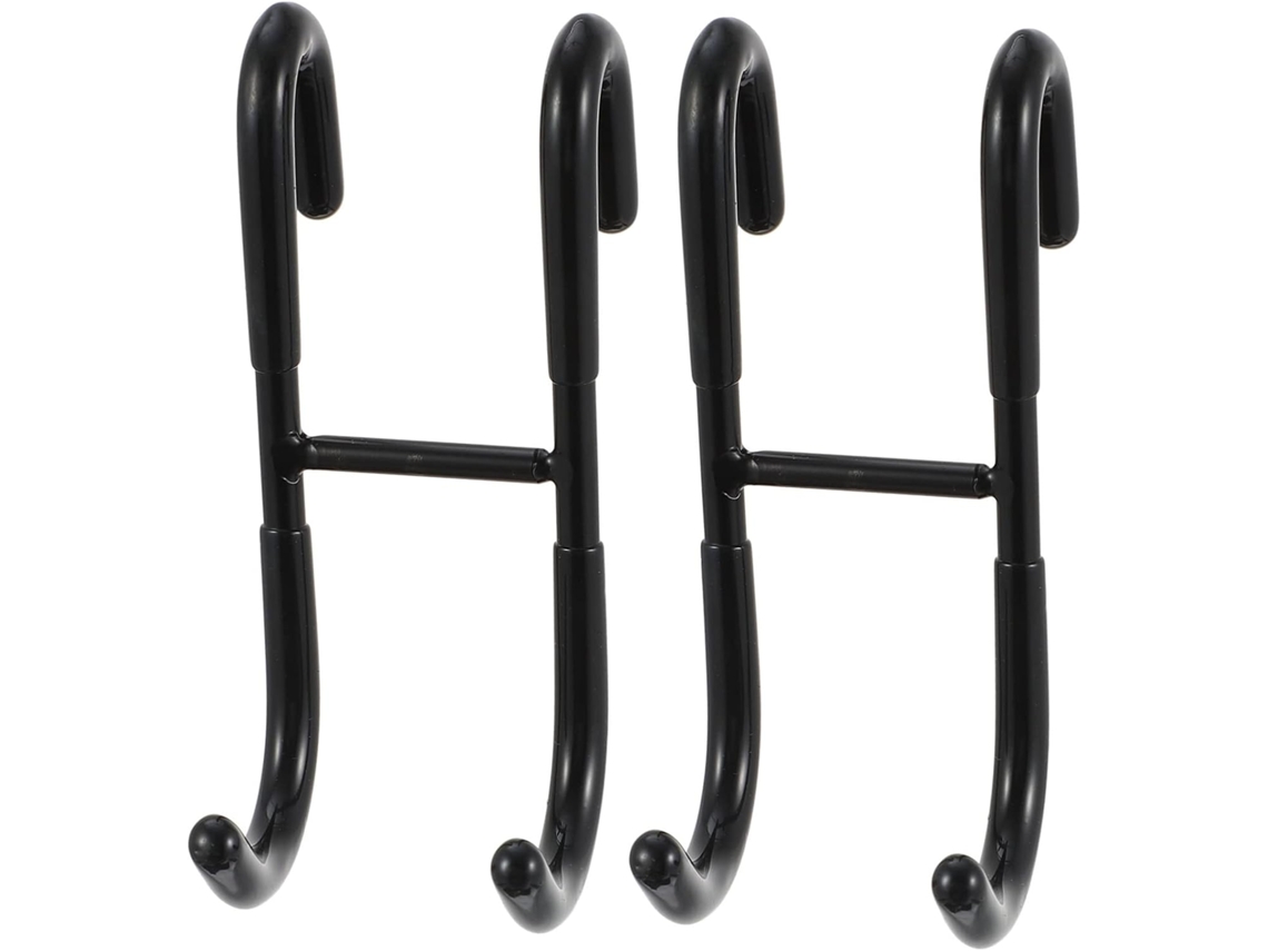 Conjunto De 4 Ganchos Metal Para Porta Aboofan, Sem Necessidade Furar