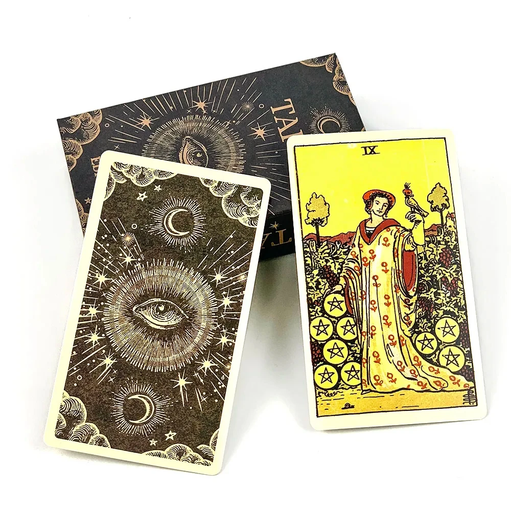 Guia De Jogo De Tarot Tapo Edição Limitada Russa A (78 Cartas De Tarot)