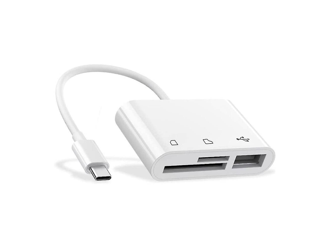 Lurelia Leitor De Cartões Usb-c/usb Sdxc/sdhc/sd/tf, Plug Play