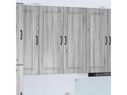 Vidaxl Painel De Lava-louça Kalmar Cinza Sonoma 80 X 31 X 100 Cm