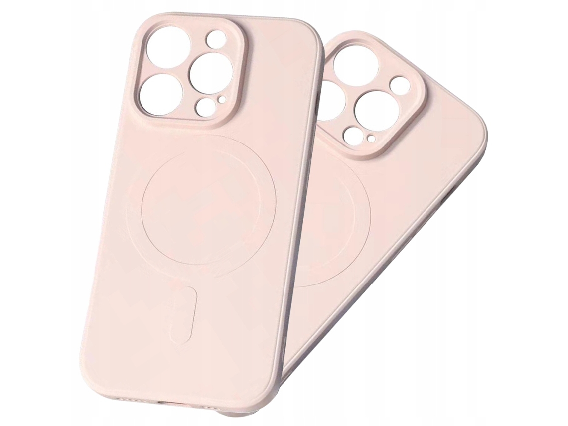 Capa De Silicone Hurtel Para Iphone 15 Pro Max Para Magsafe Com Proteção