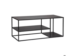 Móvel Tv Atmosphera Gota Metal Preto 120x50x50 Cm 1 Prateleira