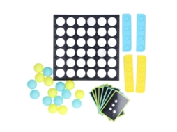 Jogo Interativo Pai e Filho Mesa Bola Saltitante 2 Cores 9 Cartões 16 Bolas