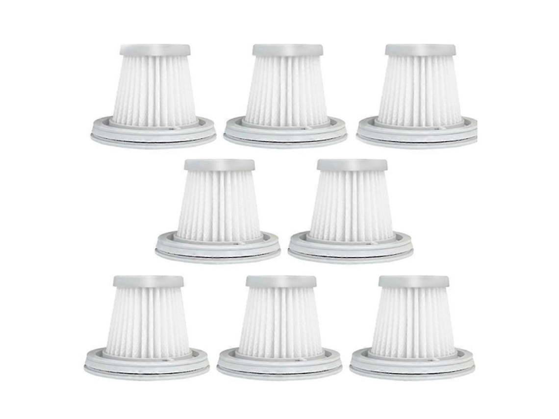 Pacote Com 8 Filtros Hepa Para Aspirador De Pó Doméstico E Carro, Mini Filtro Lavável Sem Fio, Peça De Reposição