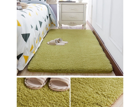 Tapete LUUCOZK Áreas Desgrenhadas Quarto Verde (200x400cm)