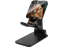 Suporte Dobrável E Ajustável Para Celular Fierce Tiger, Para Uso Portátil Em Mesa, Com Base Antiderrapante, Compatível