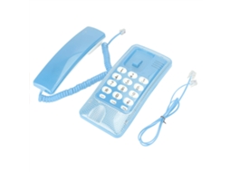 Telefone Fixo De Parede Sem Identificador De Chamadas Para Hotel E Família Azul